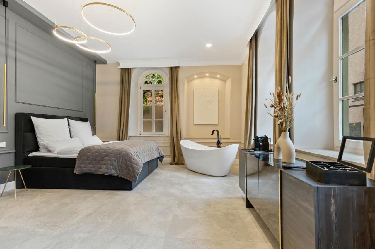 Boutique Rooms I Luxus Suite I Center I Boxspring Augsburgo Exterior foto